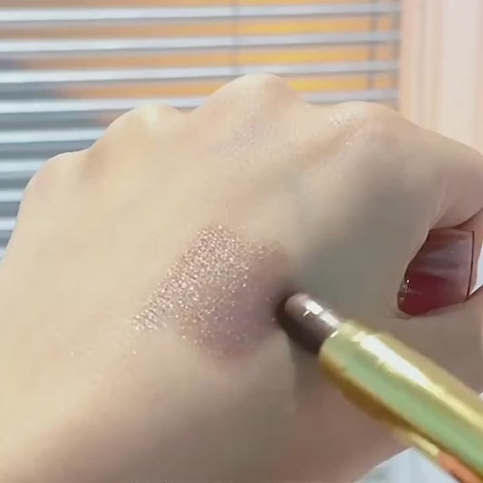 ✨Sombra en Barra de Ojos con Brillo Perlado de Doble Punta|Shimmer stick shadows🤩
