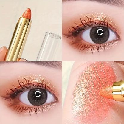 ✨Sombra en Barra de Ojos con Brillo Perlado de Doble Punta|Shimmer stick shadows🤩