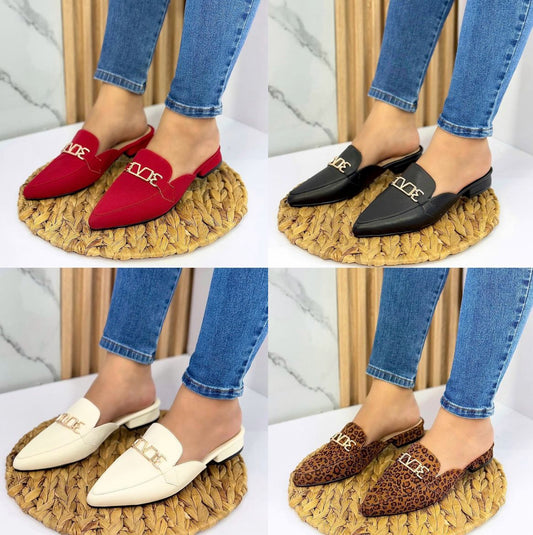 😍CALZADO LADY | TACÓN BAJO, PUNTA FINA😍