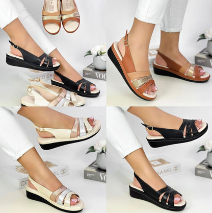 😍SANDALIAS LUCY| SUELA CONFORT😍