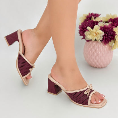 😍CALZADO VIOLETA| TACÓN ORTOPEDICO😍