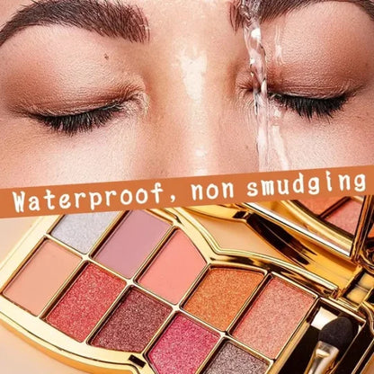 ✨Paleta de sombras de ojos|Sparkle Shimmer de 10 colores🤩