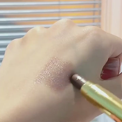 ✨Sombra en Barra de Ojos con Brillo Perlado de Doble Punta|Shimmer stick shadows🤩